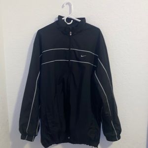 Vintage Nike Windbreaker in Black -XXL